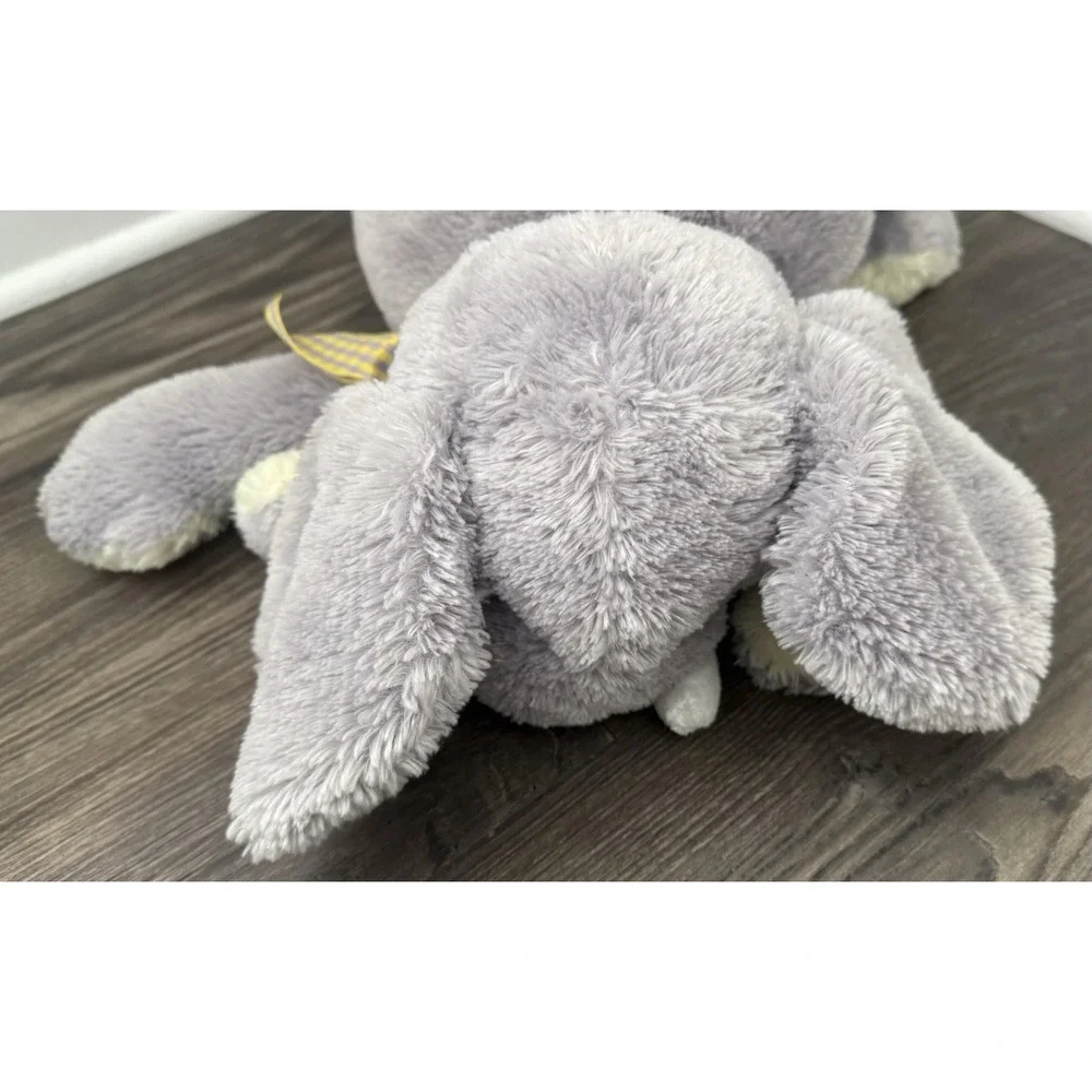 Vintage 2004 Animal Adventure Gray Elephant Sitting Stuffed Toy‎ Plush Soft Cozy